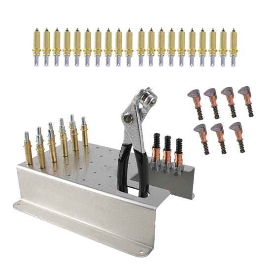 Speedway Motors Complete Cleco Fastener Kit w/Tray