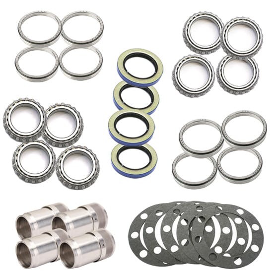 Speedway Motors Deluxe Wide 5 Four Wheel Hub Bearing/Seal Kit