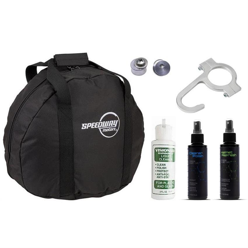 Speedway Motors Helmet Care and Accessory Kit