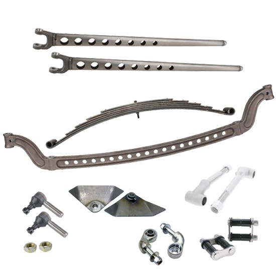 Speedway Motors Straight Axle Front Suspension Kit,Drilled I-Beam
