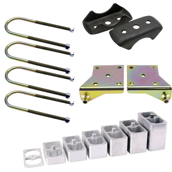 Speedway Motors Rear Axle/Leaf Spring Mounting Bracket Kit