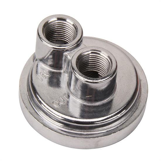 Ford/Mopar Remote Oil Filter Relocation Kit,Vertical Inlet/Outlet