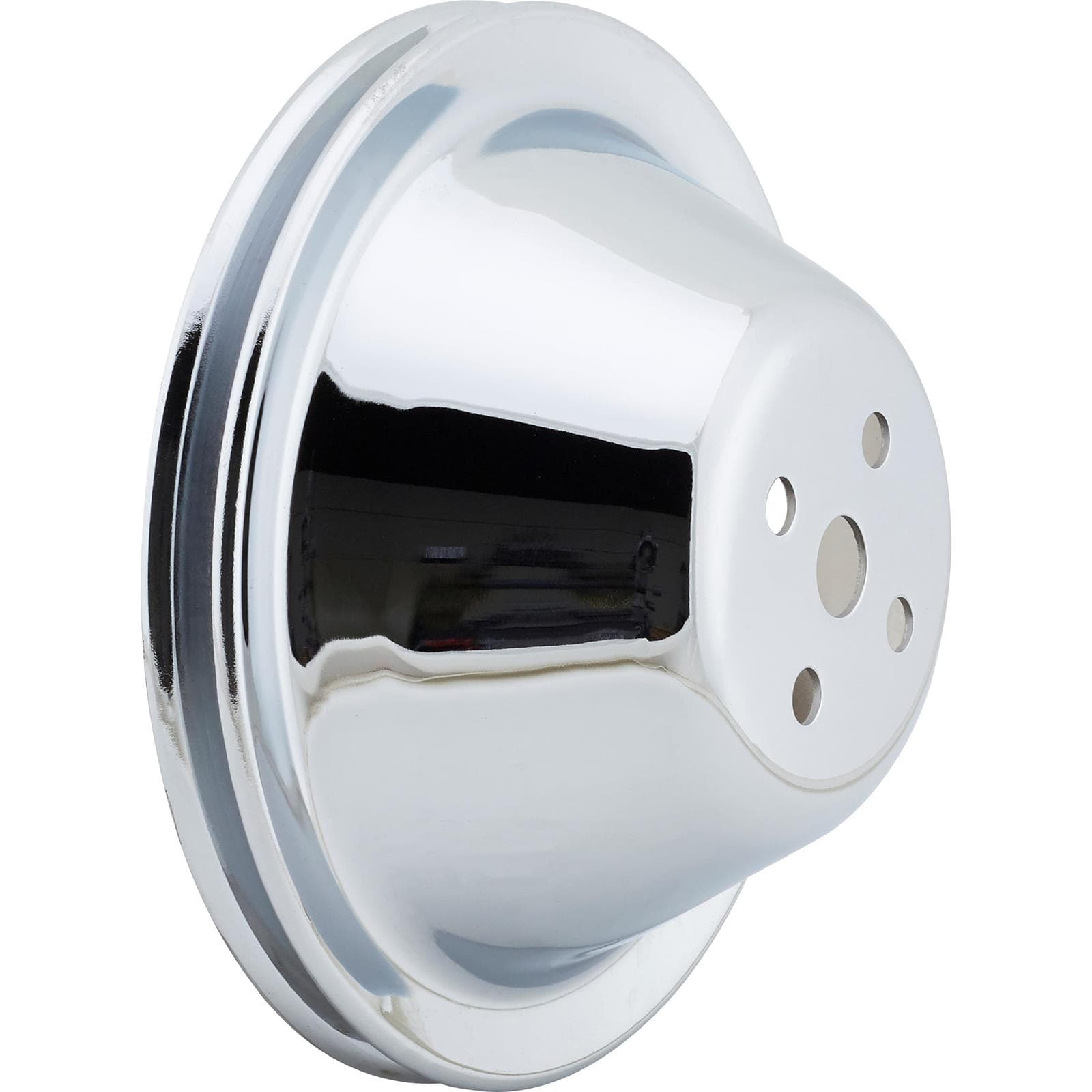 1955-68 Small Block Chevy Upper/Lower Short Water Pump Kit,Chrome