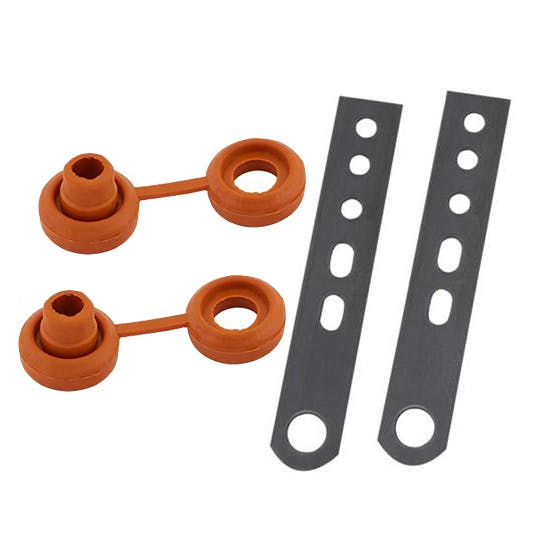 7 Inch Exhaust Hangers with Bushings Kit