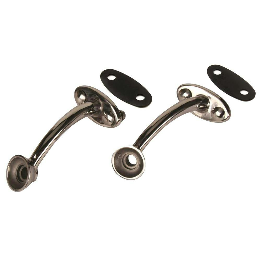 Polished Stainless Steel Highboy Headlight Mount Kit