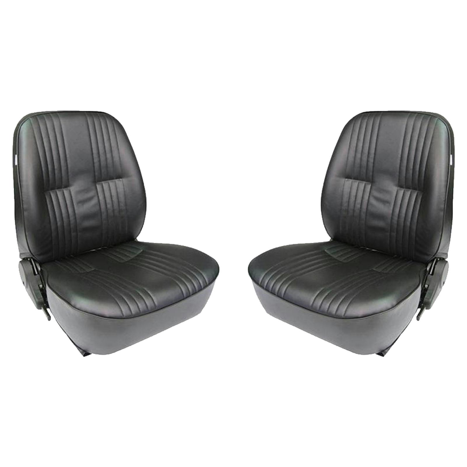 Procar Lowback Black Vinyl Seats Kit