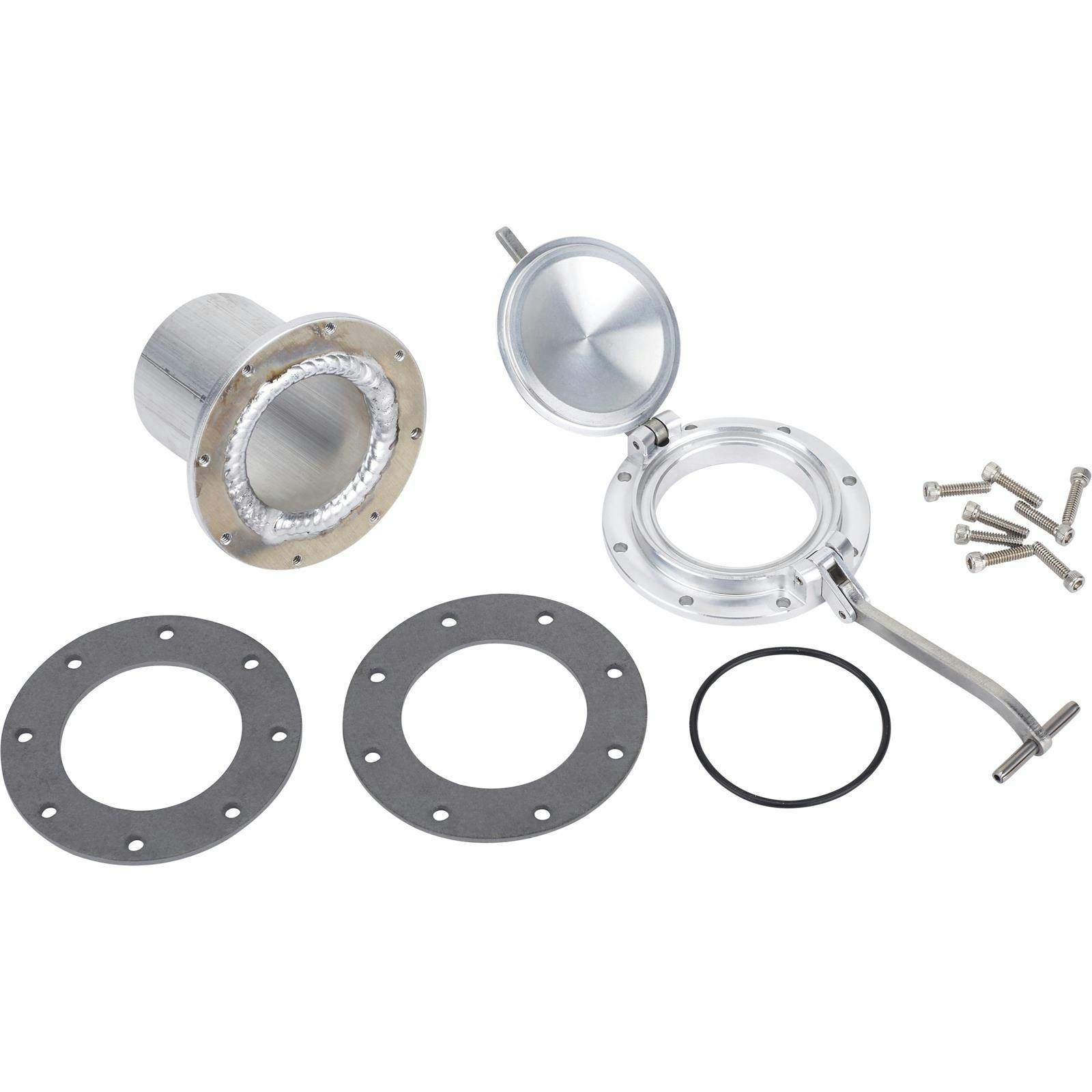 Small Positive Locking Flip-Up Gas Cap, Fender Fuel Filler Neck