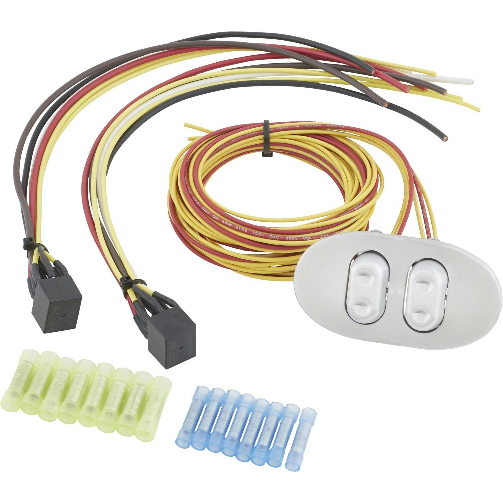 Watsons Street Works L39BOD Dual Oval Window Switch, Dimpled