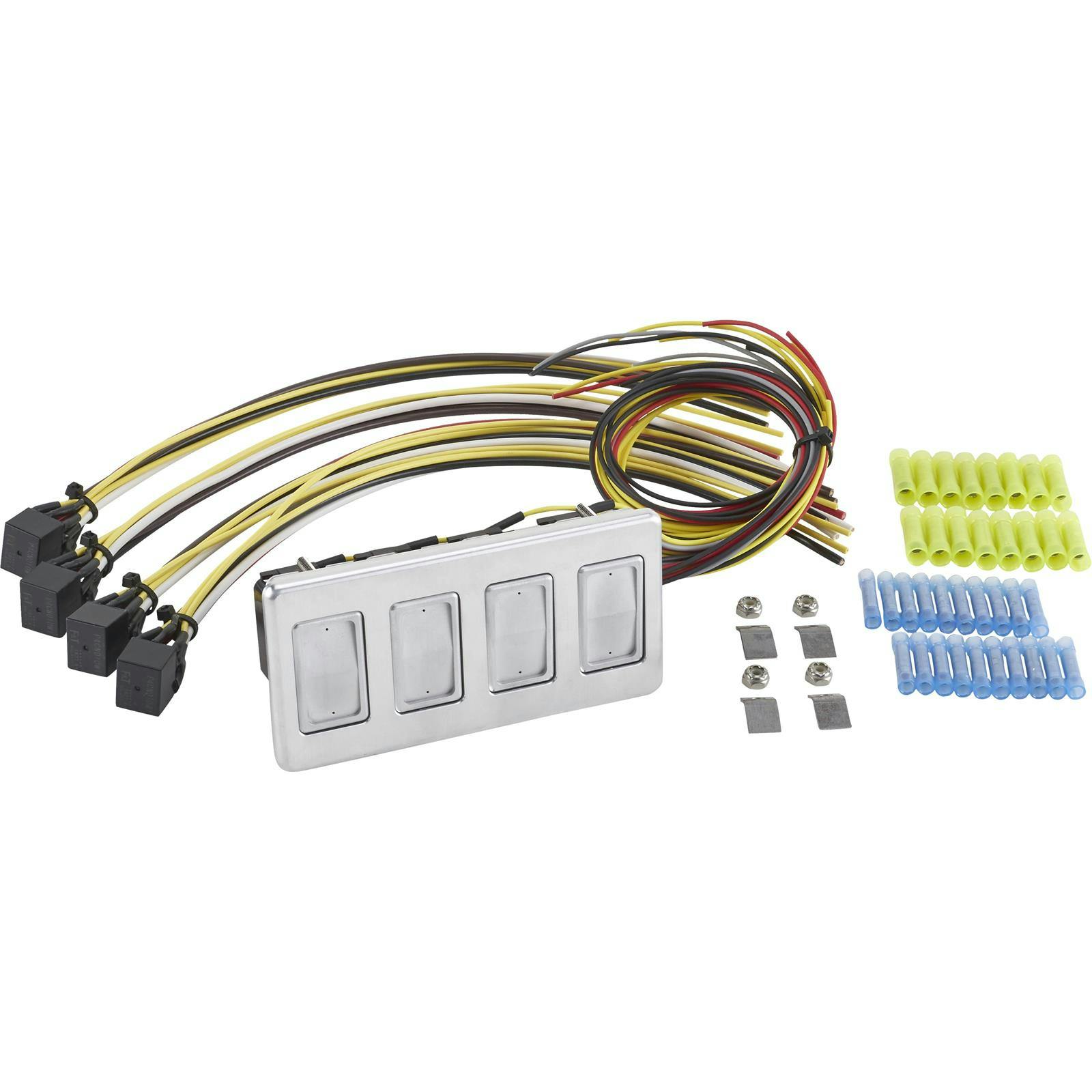 Watsons Street Works PW-54C 4 Panel Lighted P/W Chiseled Switch