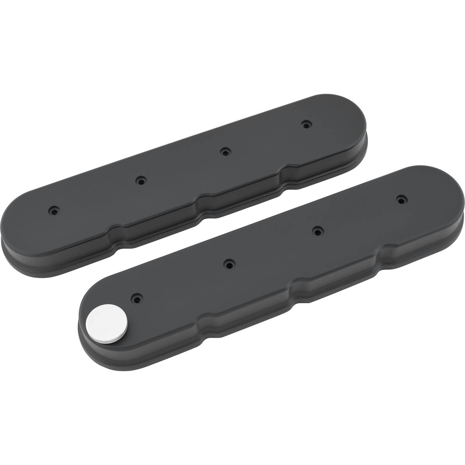 Speedway Motors LS1 Series Aluminum Valve Covers, Black