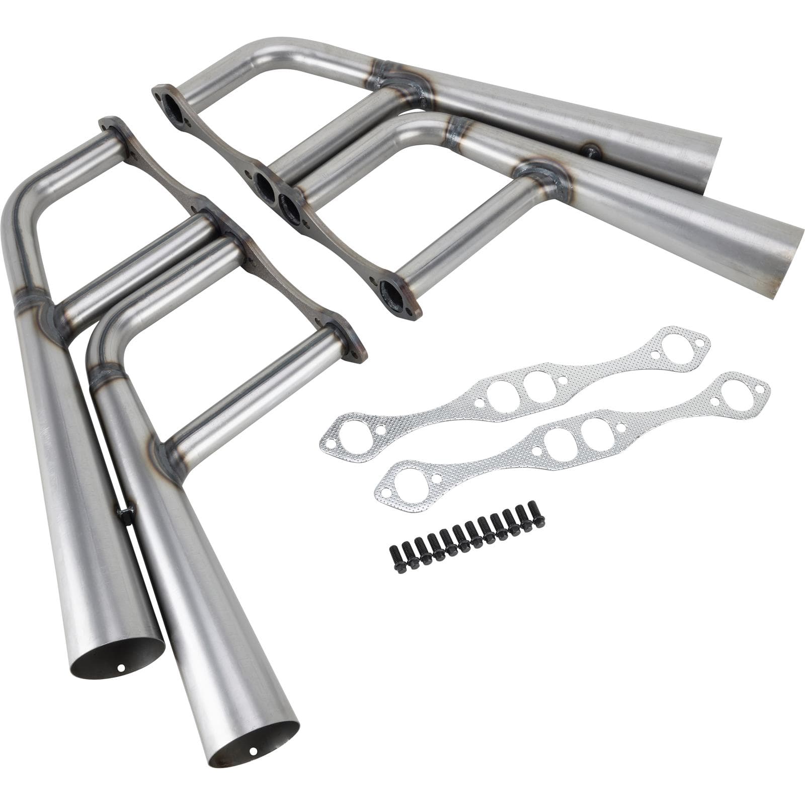 Small Block Chevy Double-Y Stacked Lake Headers