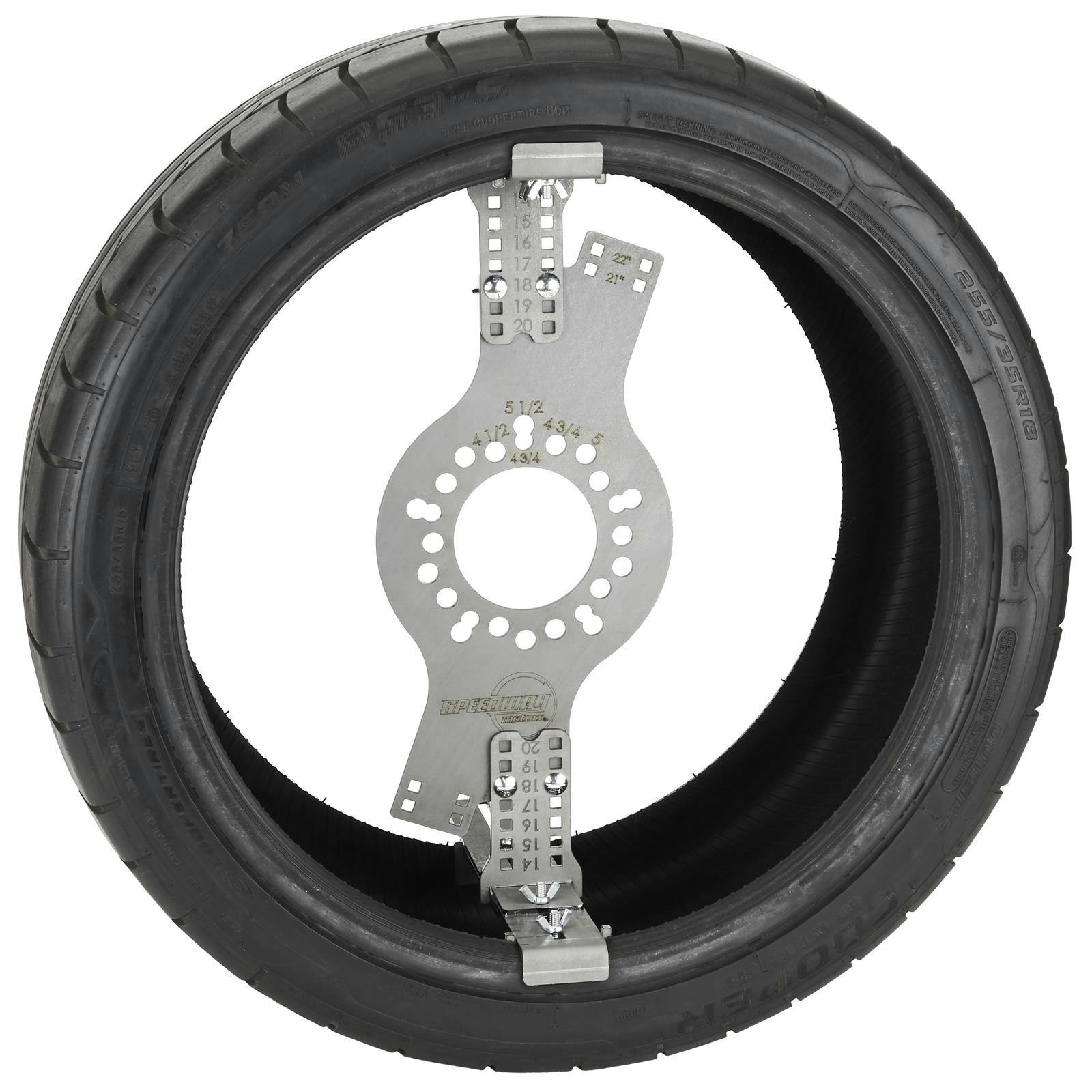 WheelWise™ Wheel Fitment Tool Tire Fit Testing Size, 5-Lug