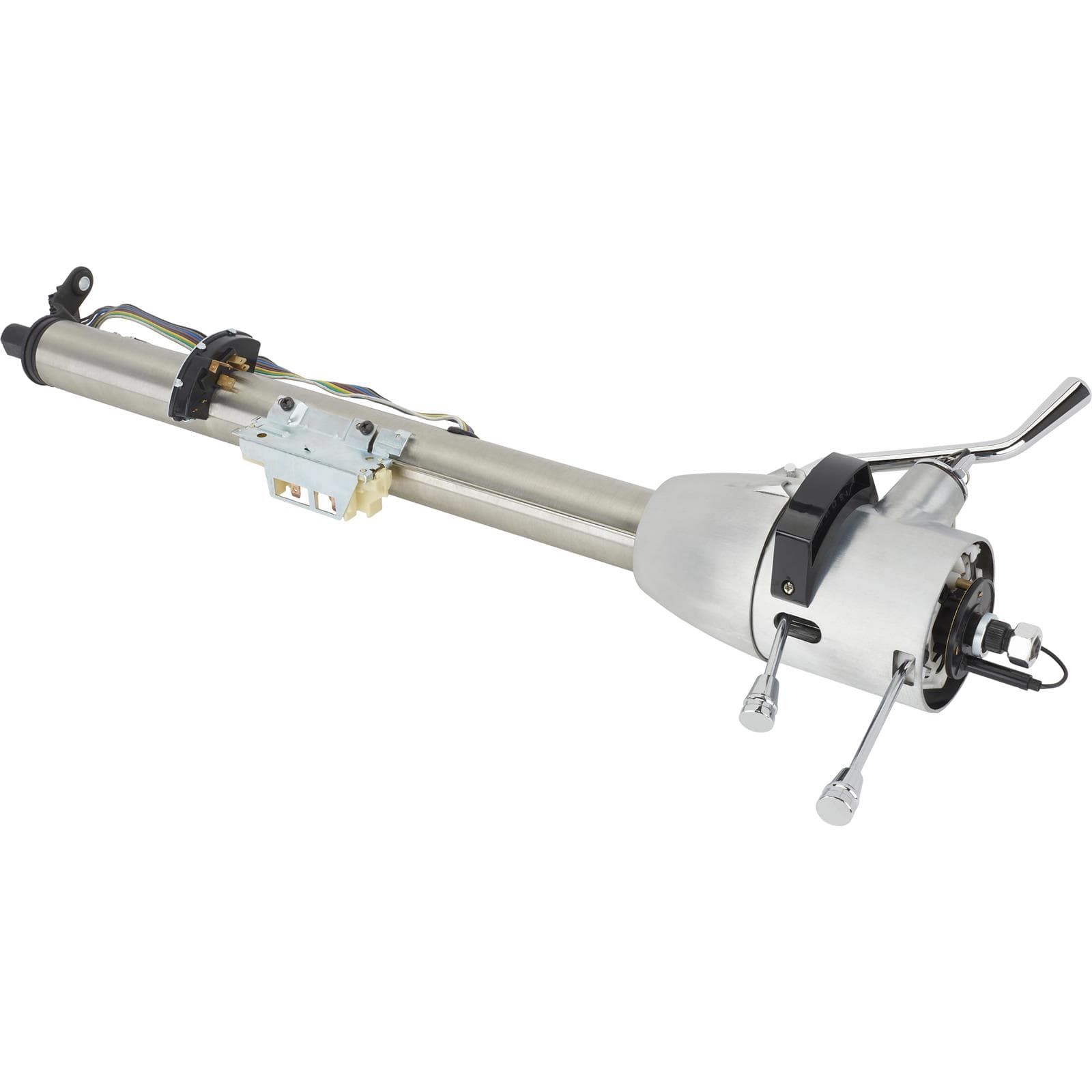 Universal Keyed GM Tilt Steering Column With Shifter, 30" Raw