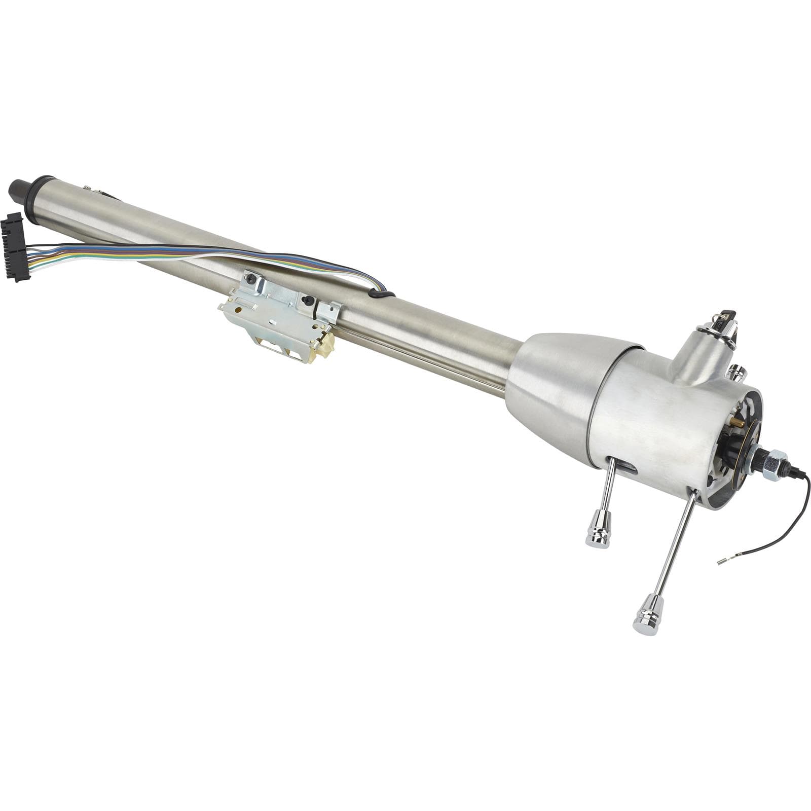 Universal Keyed GM Tilt Steering Column, Floor Shift, 30" Raw