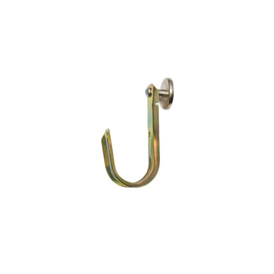 Mag Daddy JH32MS-25 Magnetic J-Hook, Side, 2 In, 90 Lbs, 25 Pc.
