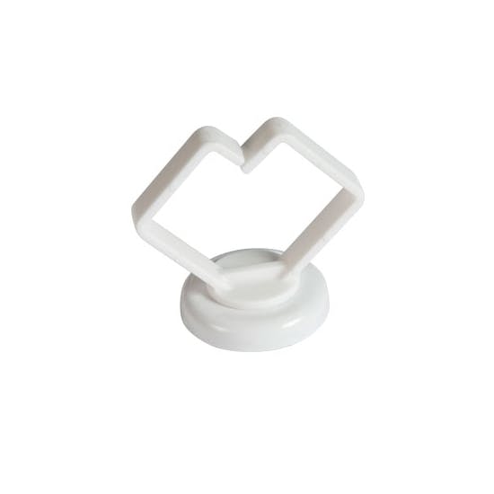 Mag Daddy 62415-10 Magnetic Cable Holder, 1 In, White, 10 Pc.