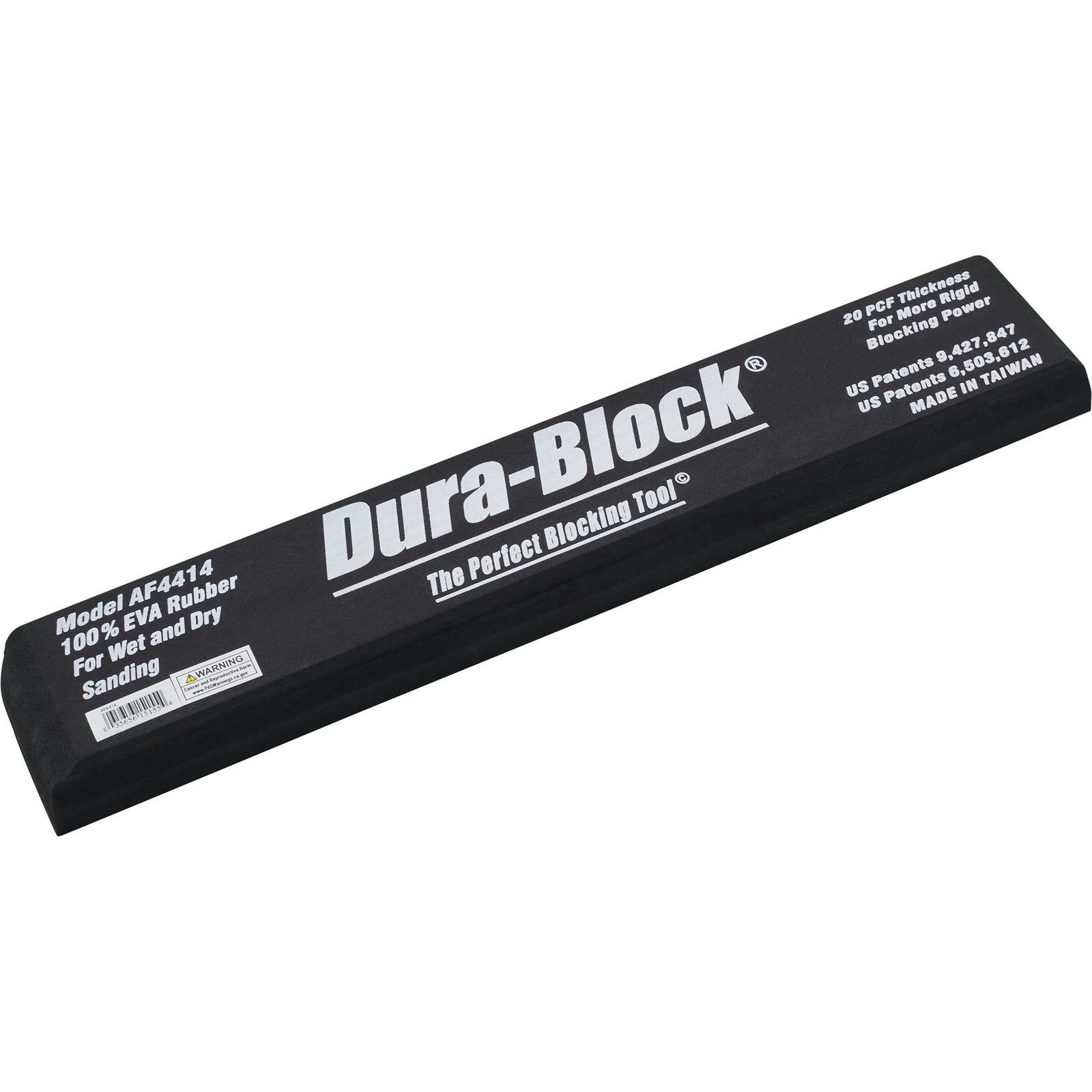Dura-Block AF4414 Full Radius Block, Flat Plus Rad Sides, 16.5 In