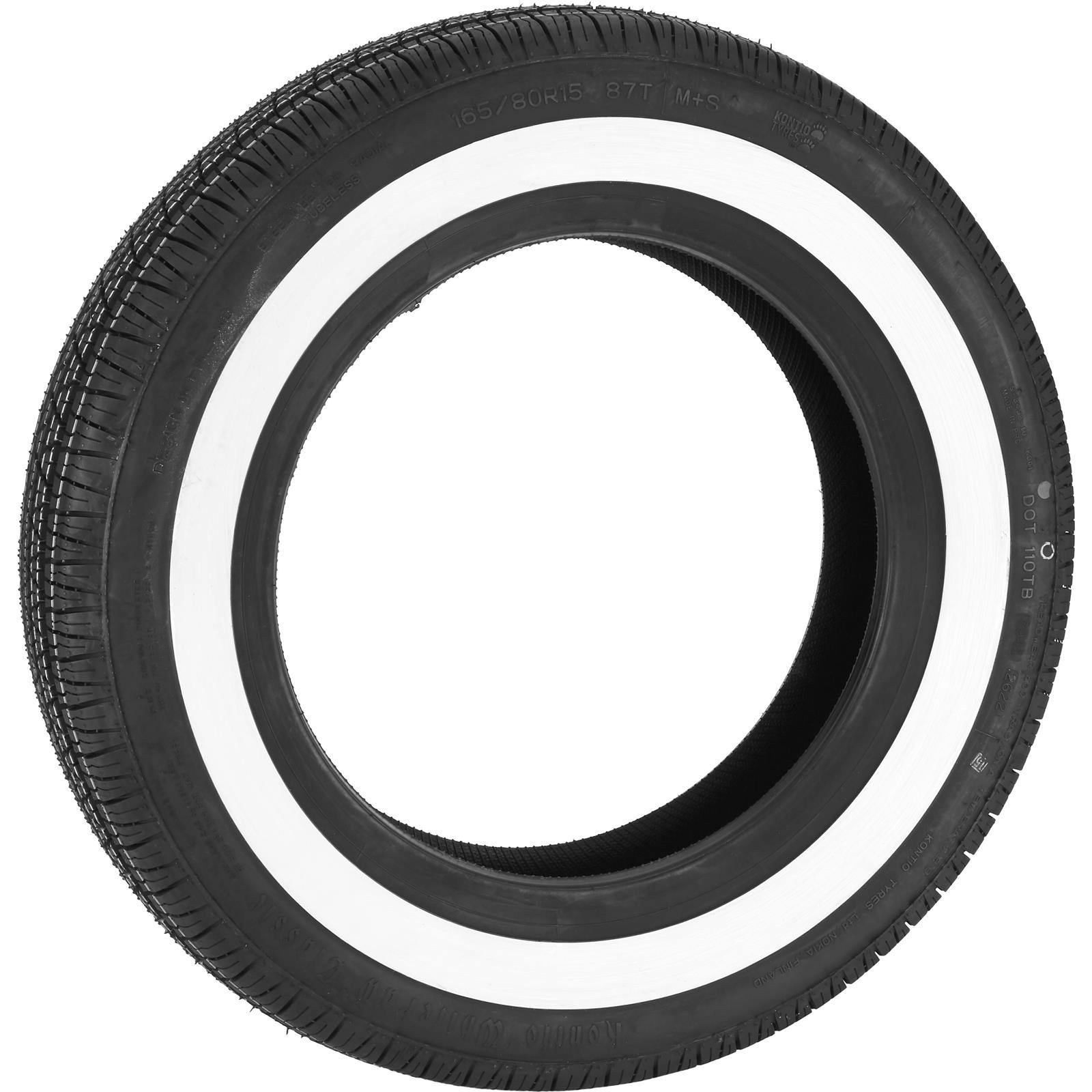 Kontio Tyres 138549KON WhitePaw Classic 165/80R15 Tire, 1.57 WW