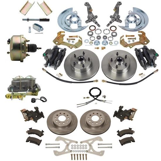 Speedway 62-67 Chevy II Front and Rear Disc Brake Conversion Kit