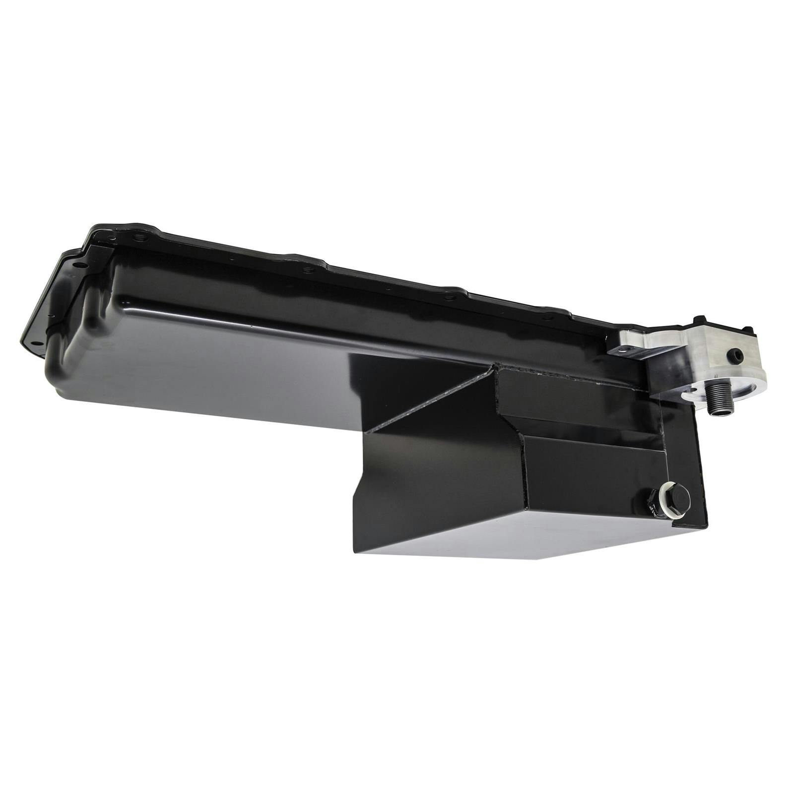 LS Swap Conversion Low Profile Oil Pan Kit, OEM Filter, Black