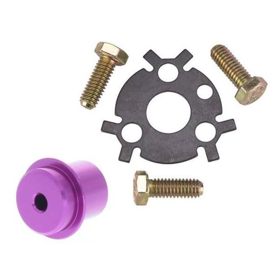 SBC Lock Plate & Aluminum Button Kit