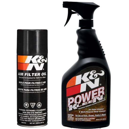 K&N Oil And Air Filter Cleaner Kit
