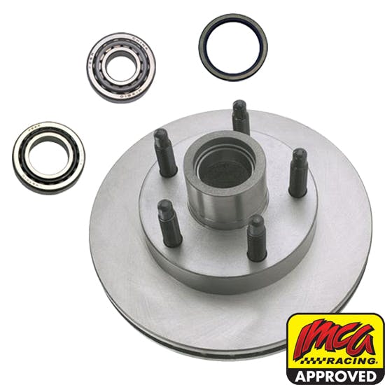 GM Metric Disc Brake Rotor & Bearing Kit, 5 on 5