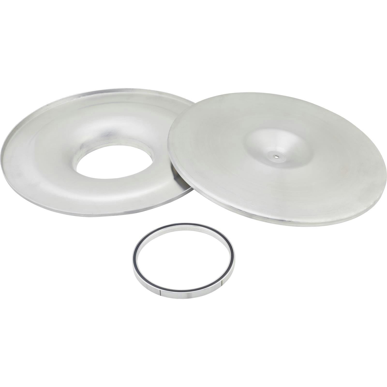 14 Inch Mini Velocity Stack Flat Base Air Cleaner Lid/Base