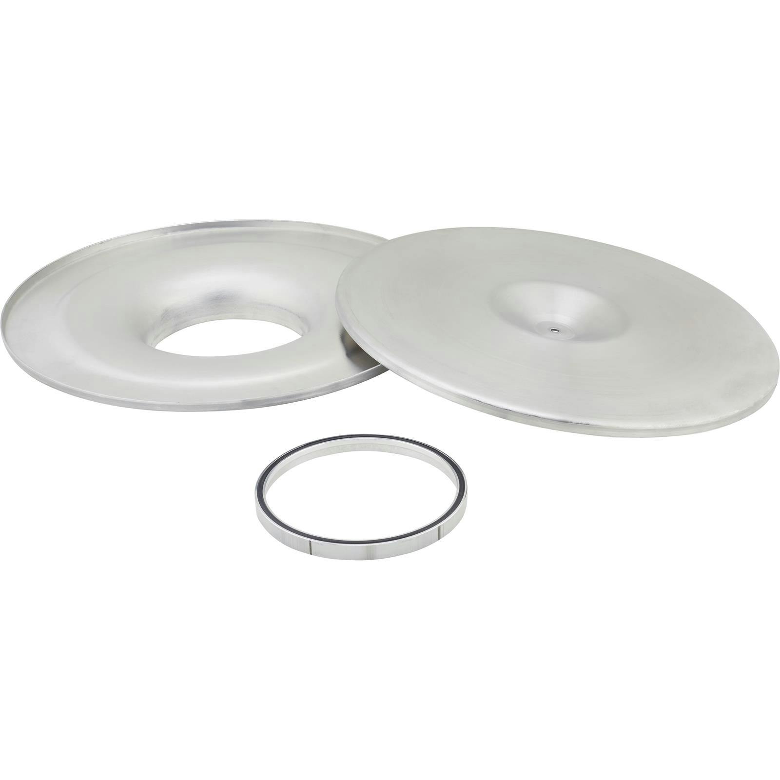 14 Inch Mini Velocity Stack Flat Base Air Cleaner Lid/Base