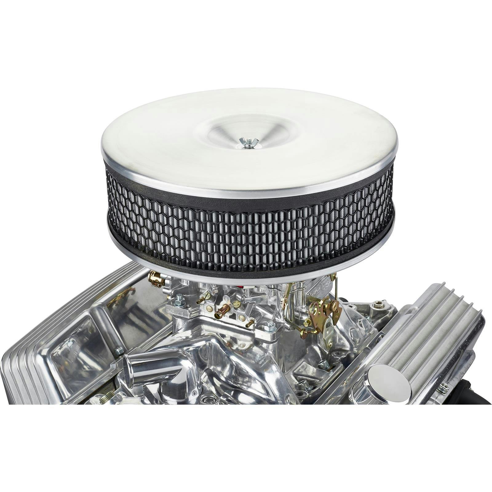 14 Inch Mini Velocity Stack Flat Base Air Cleaner Premium Filter