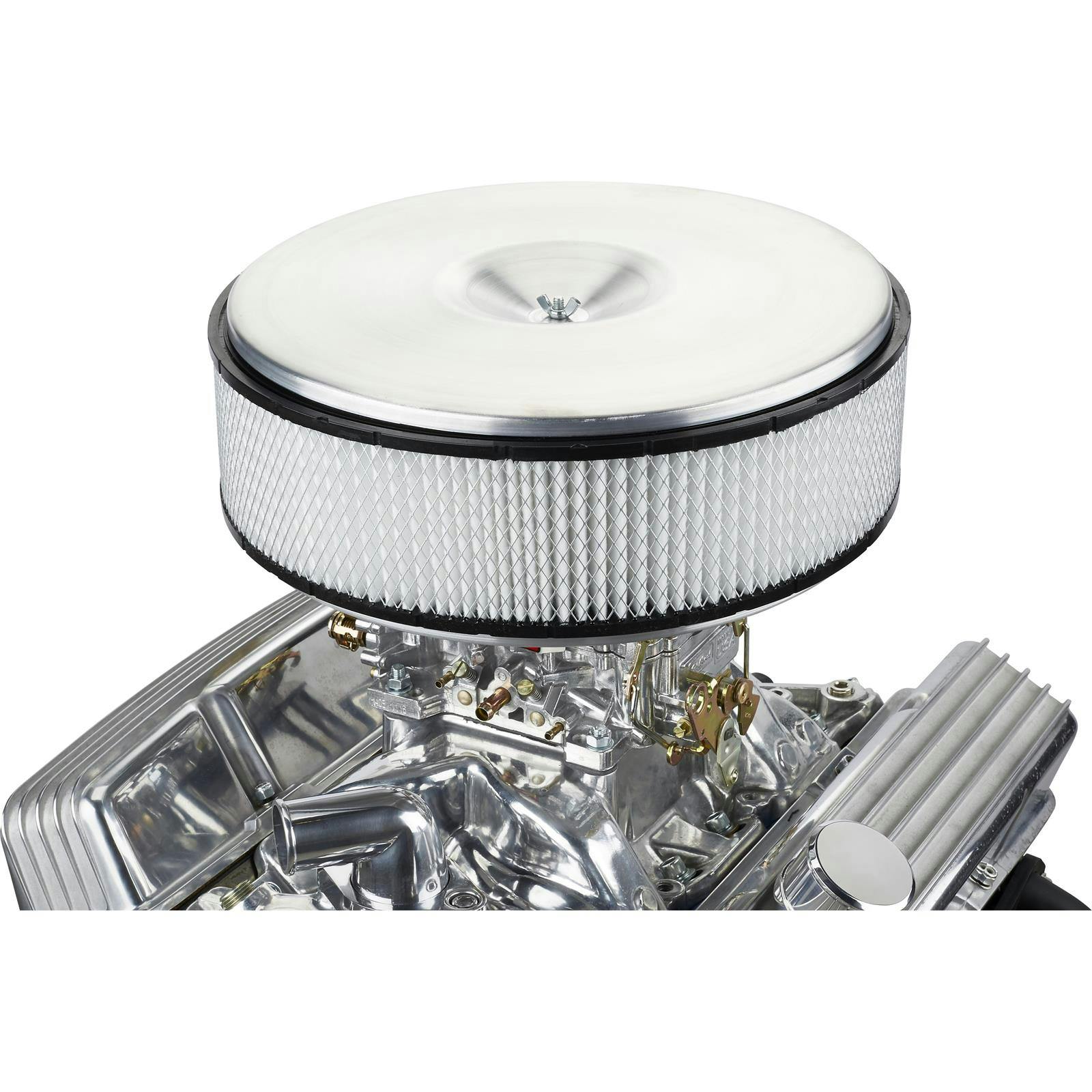 14" Mini Velocity Stack Flat Base Air Cleaner Super Seal Filter