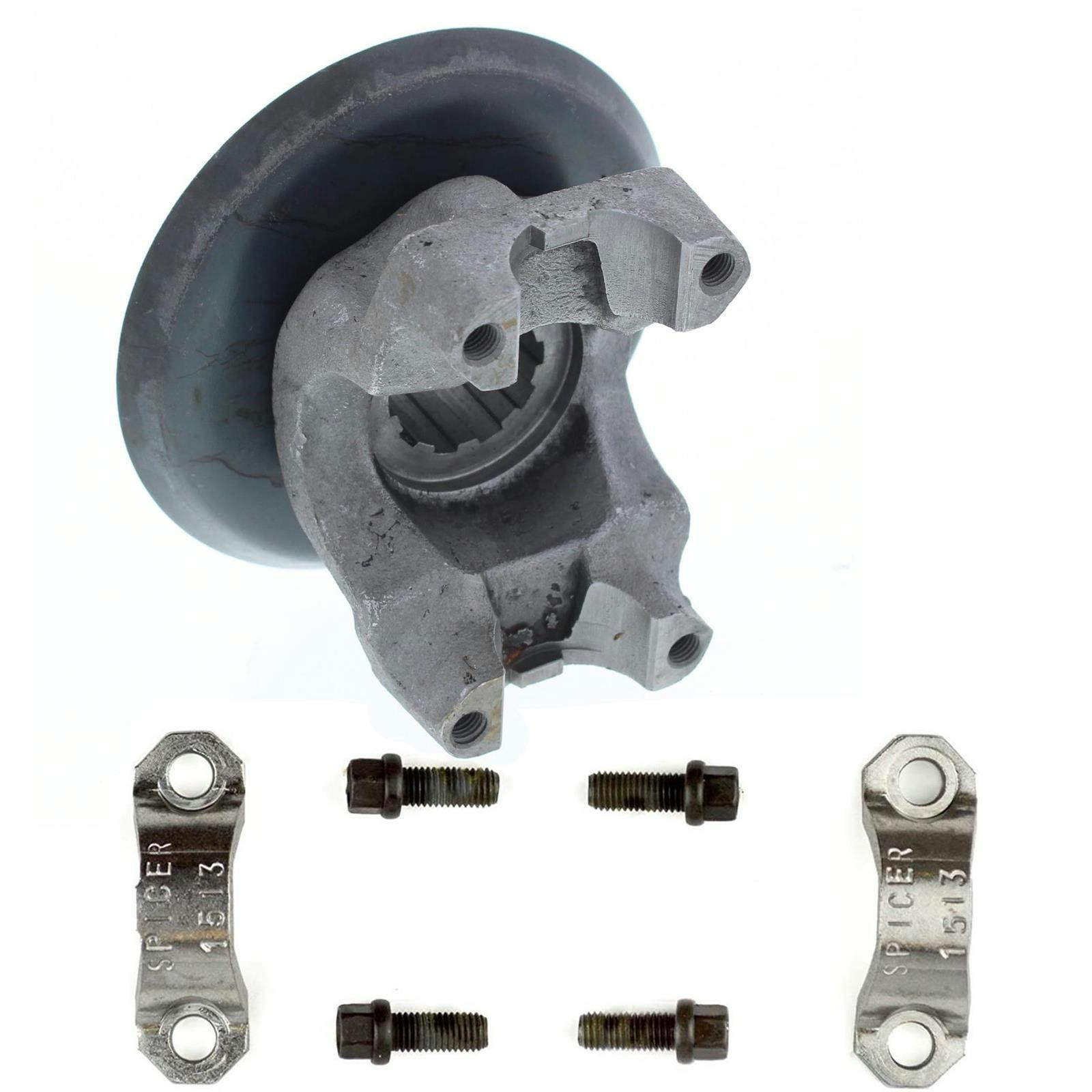 Speedway Jaguar V-8/Chevy Yoke/Strap Kit, 10 Spline, Open Drive