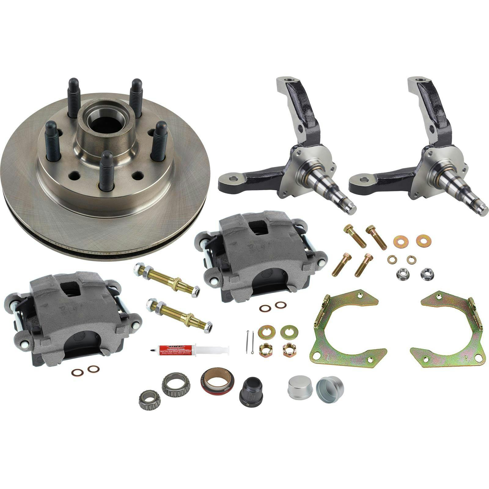 Low Friction Hybrid Rotor/Pinto Spindle Conversion w/HD Rotors