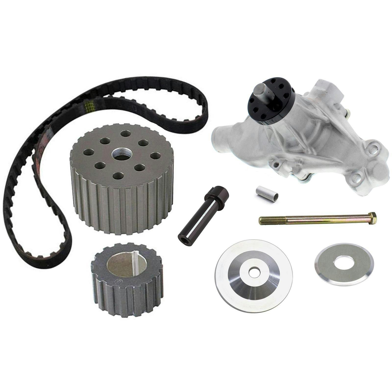Small Block Chevy Adjustable Water Pump with Gilmer Drive