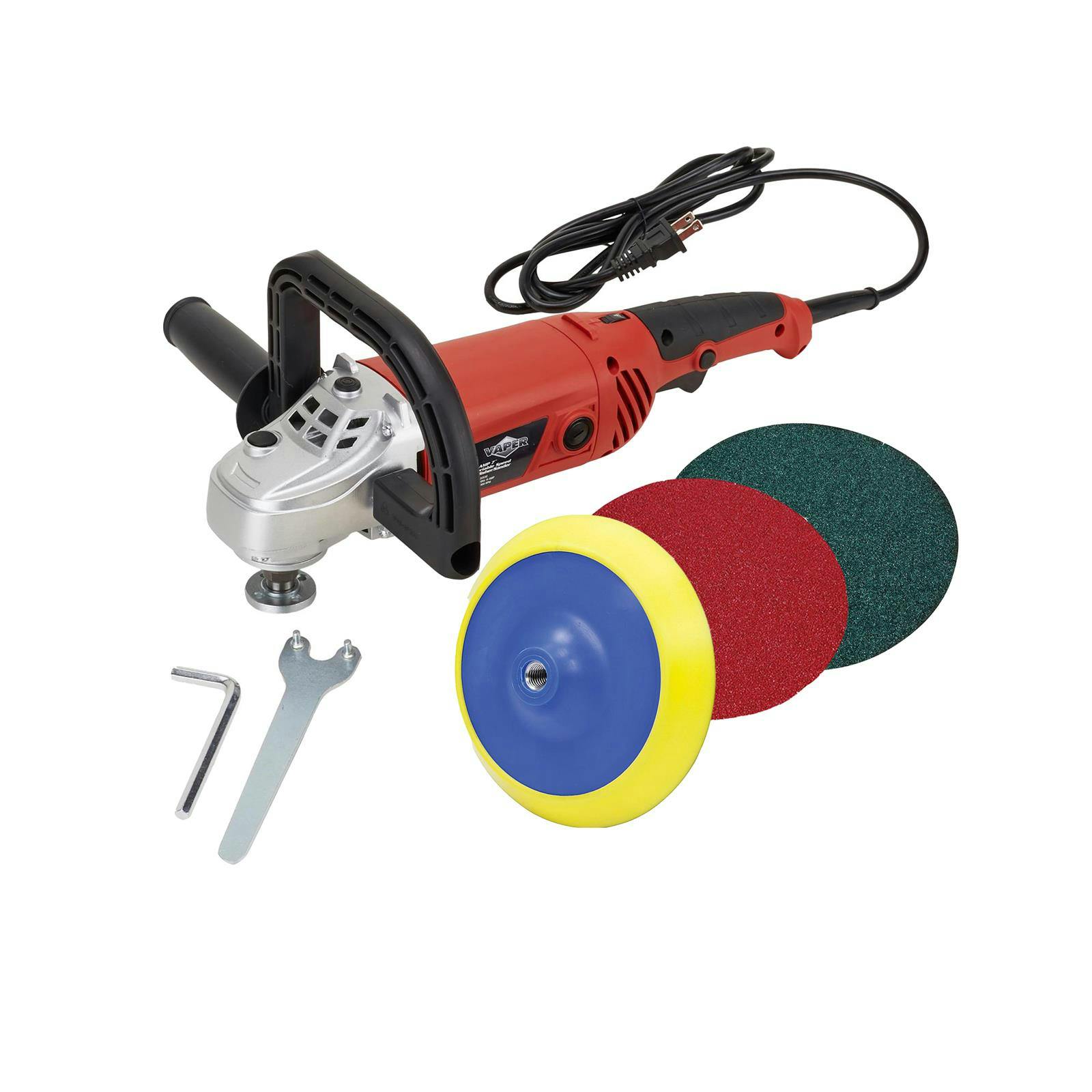 Speedway Motors Tire Grinding Kit With 8 Inch Pads