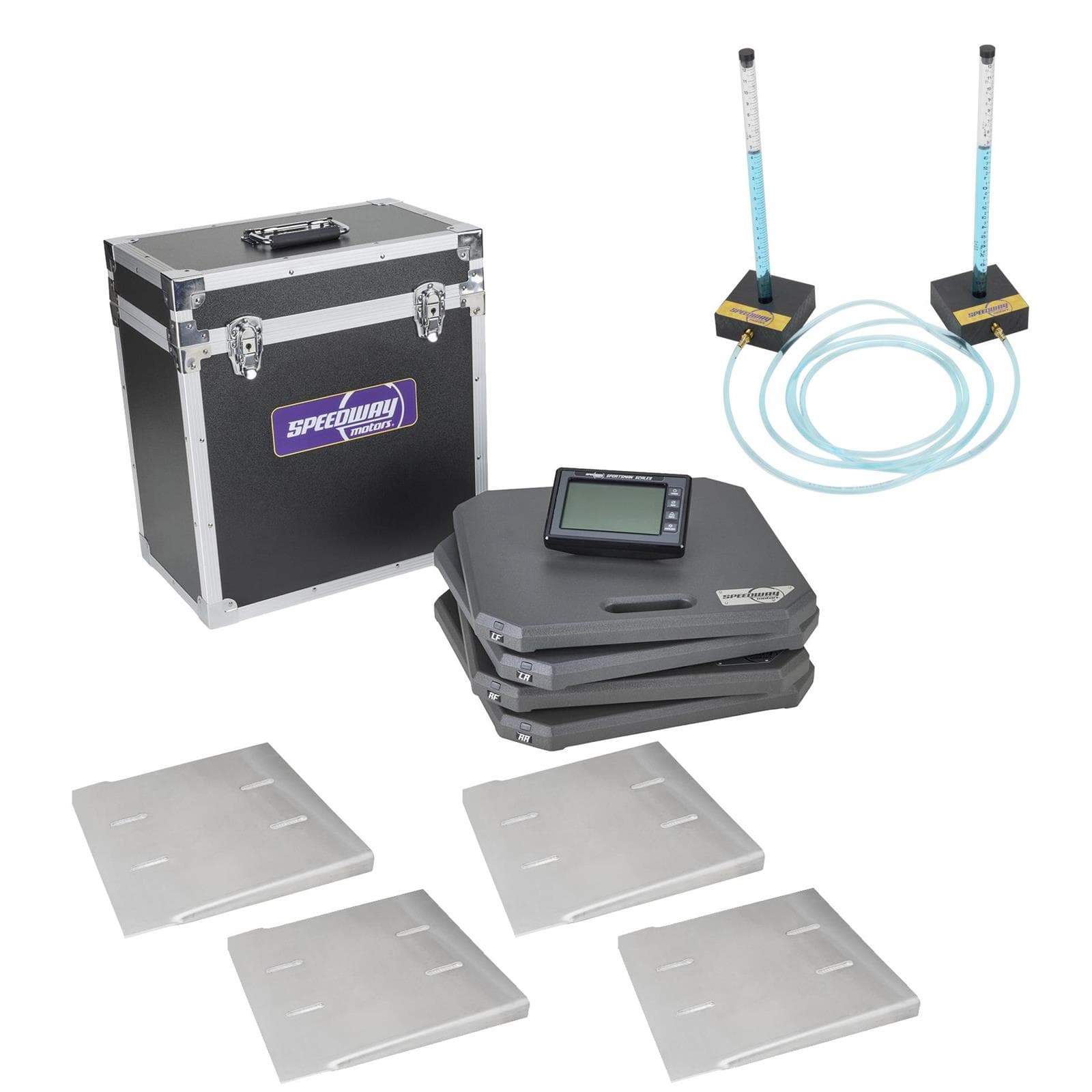 Sportsman Wireless Race Car Scales w/ Storage Case, Ramps, 7000lb