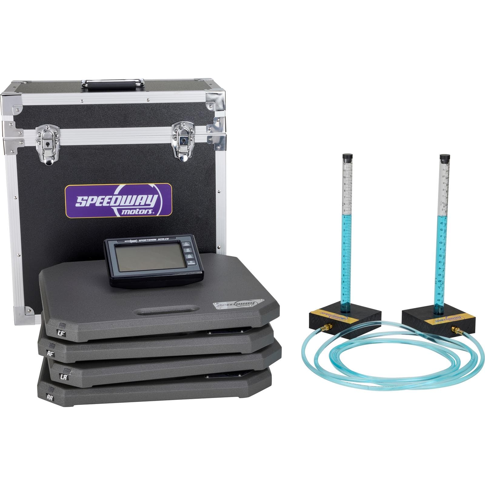 Sportsman Wireless Race Car Scales w/ Case and Liquid Level