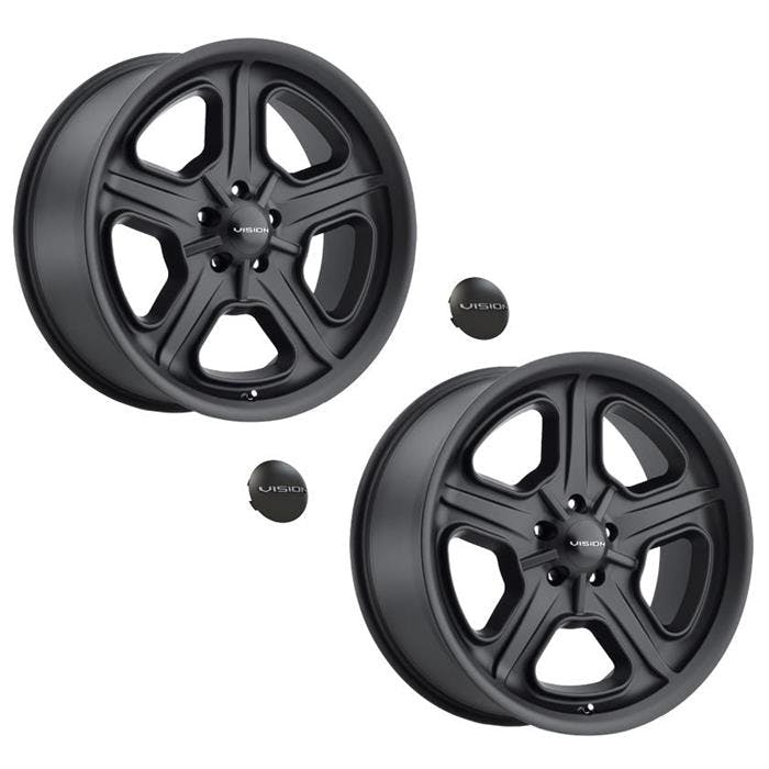 Vision American Muscle 147 Daytona Wheel Kit, 15X7