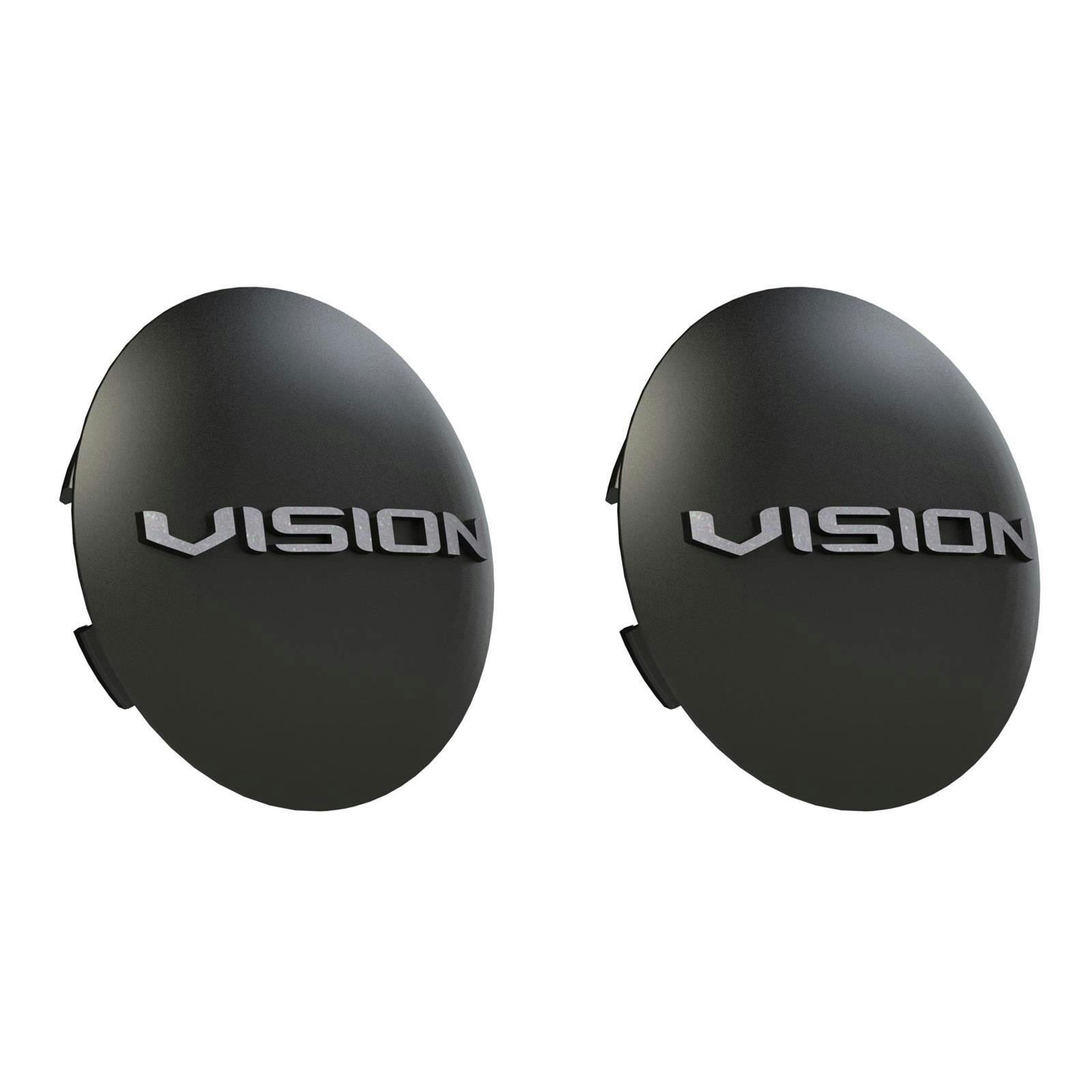 Visionn Wheels 147 Series Center Caps, Satin Black