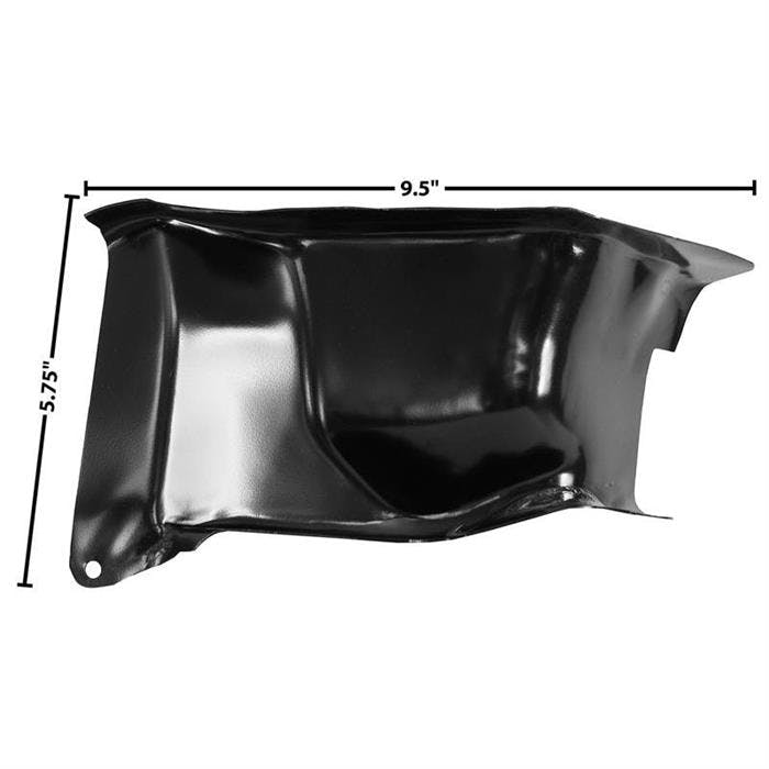 Dynacorn 1102CJ Door Hinge Pillar Pocket Right Hand, Inner Lower