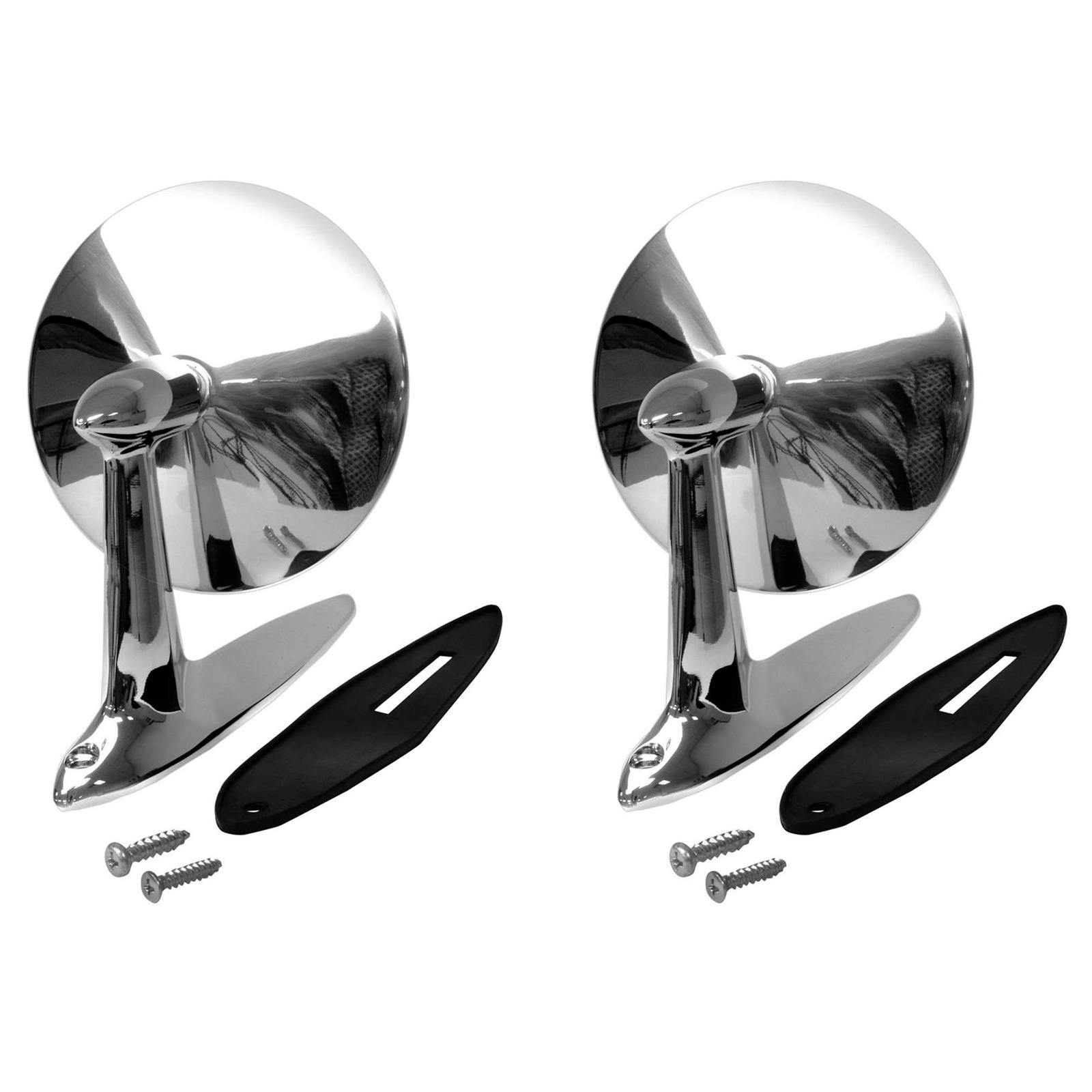 Speedway 55-57 Chevy Mirror Set