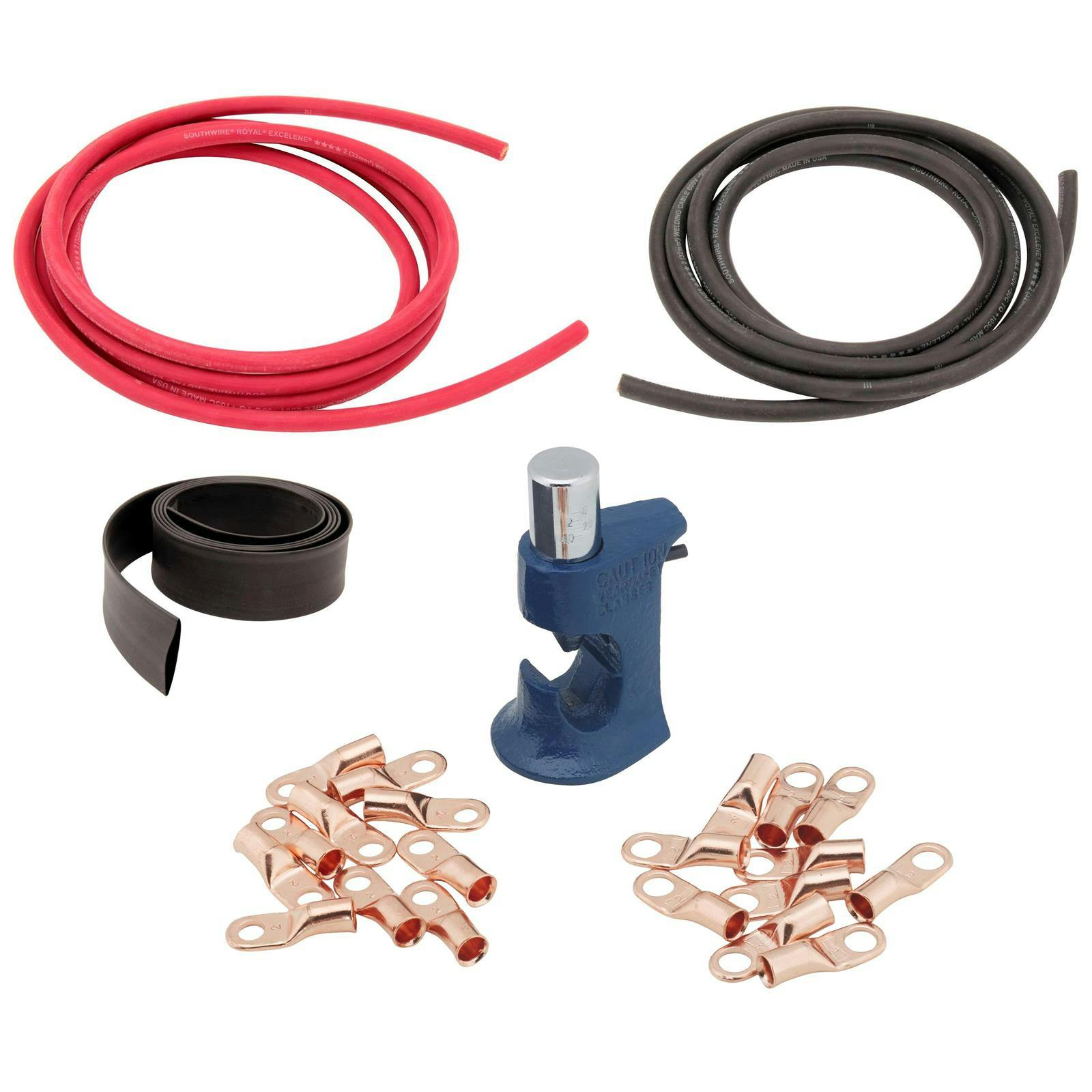 Speedway Motors Battery Cable Crimper Kit, 2 Gauge