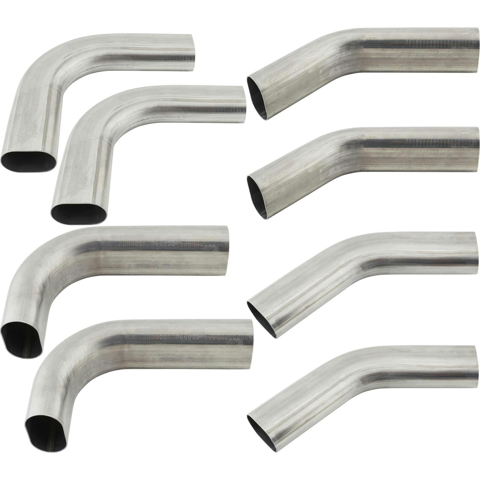 Speedway Motors 91607023 Exhaust Bend Kit, Oval, 3 In, Stainless