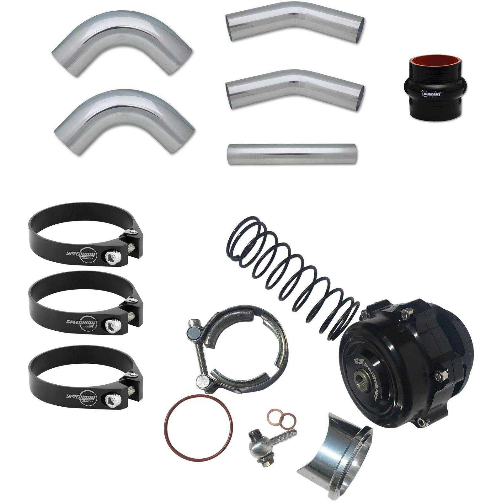 LS Turbo Cold Side Kit, LS Swap, 3 Inch O.D. Tubing