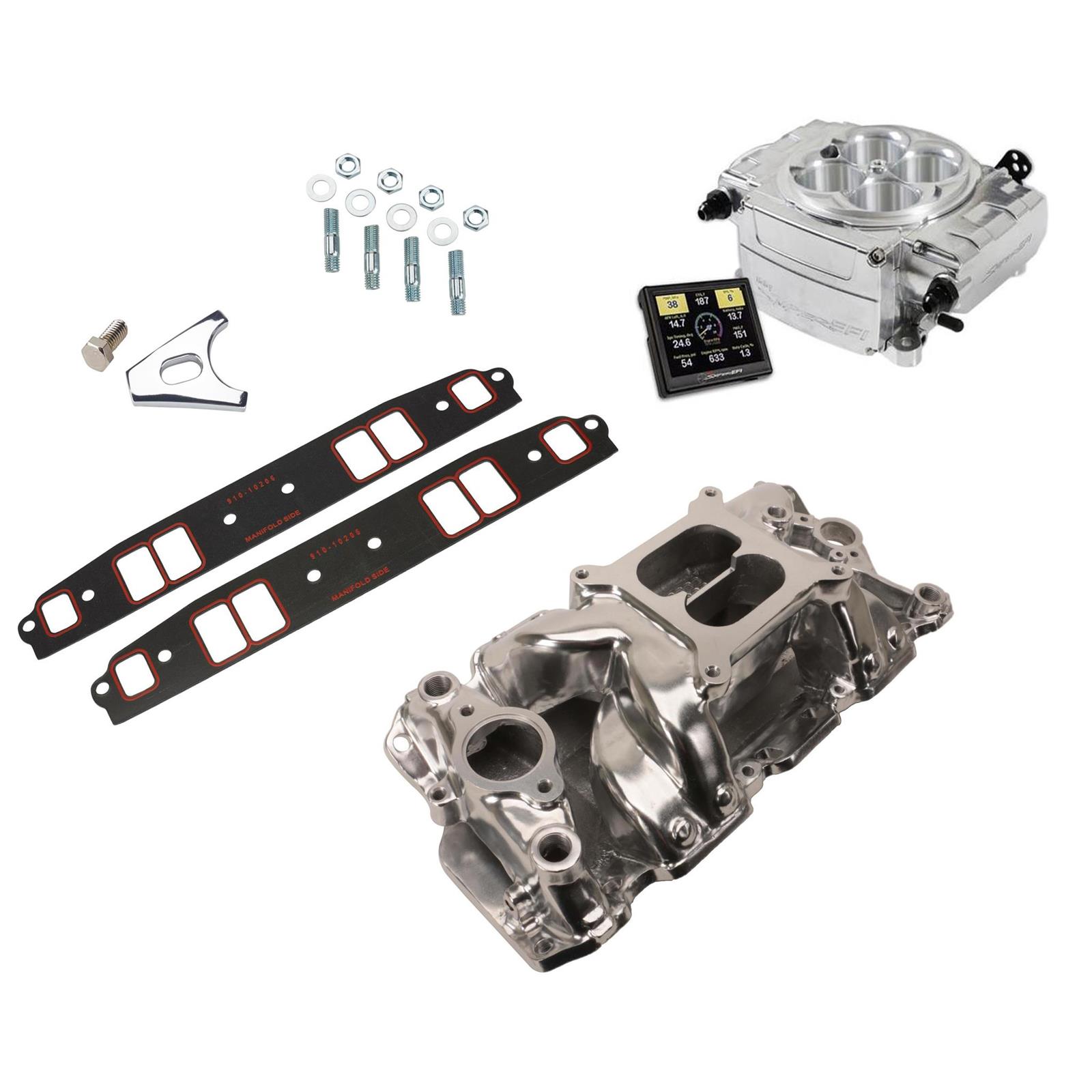 Small Block Chevy Eliminator Intake & Sniper SFI 2 Conversion Kit