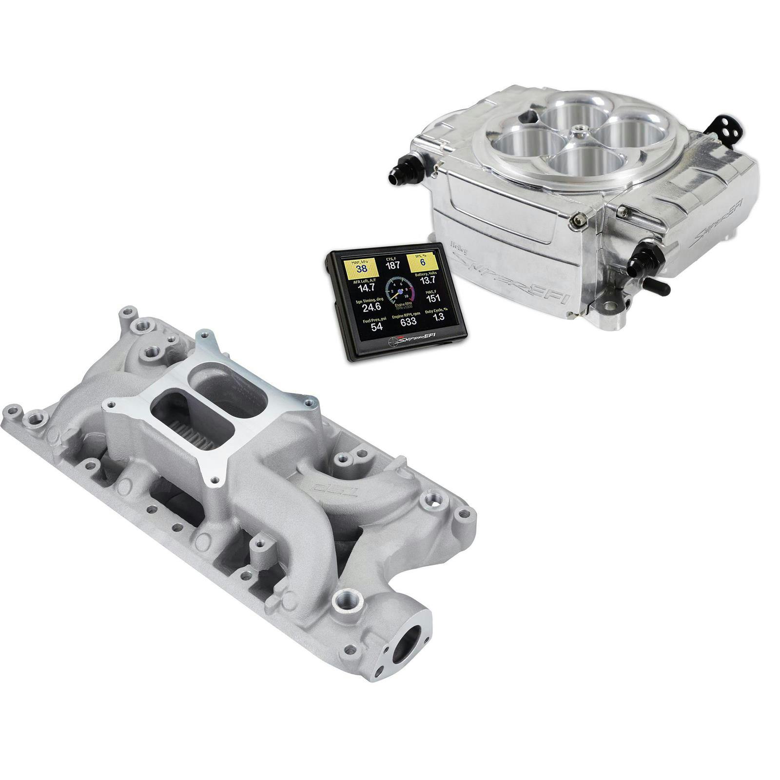 Small Block Ford Eliminator Intake & Sniper 2 EFI Conversion Kit