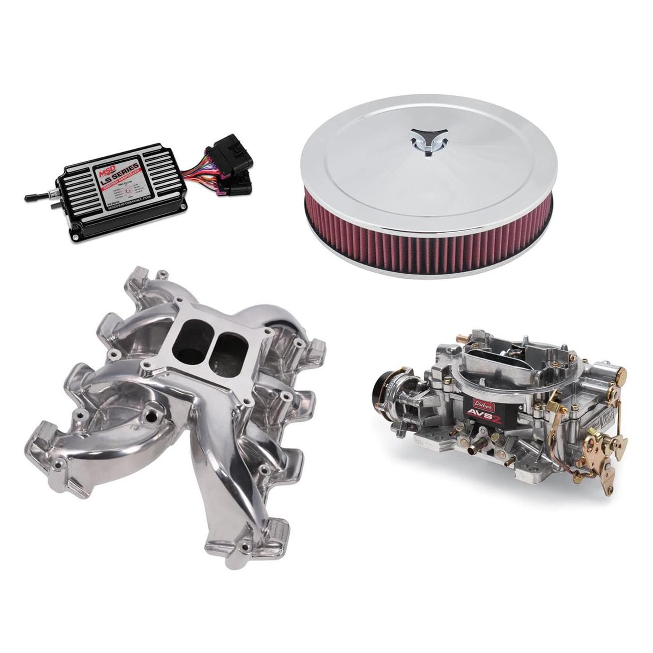 Chevy LS Dual Plane Carburetor Manifold Swap