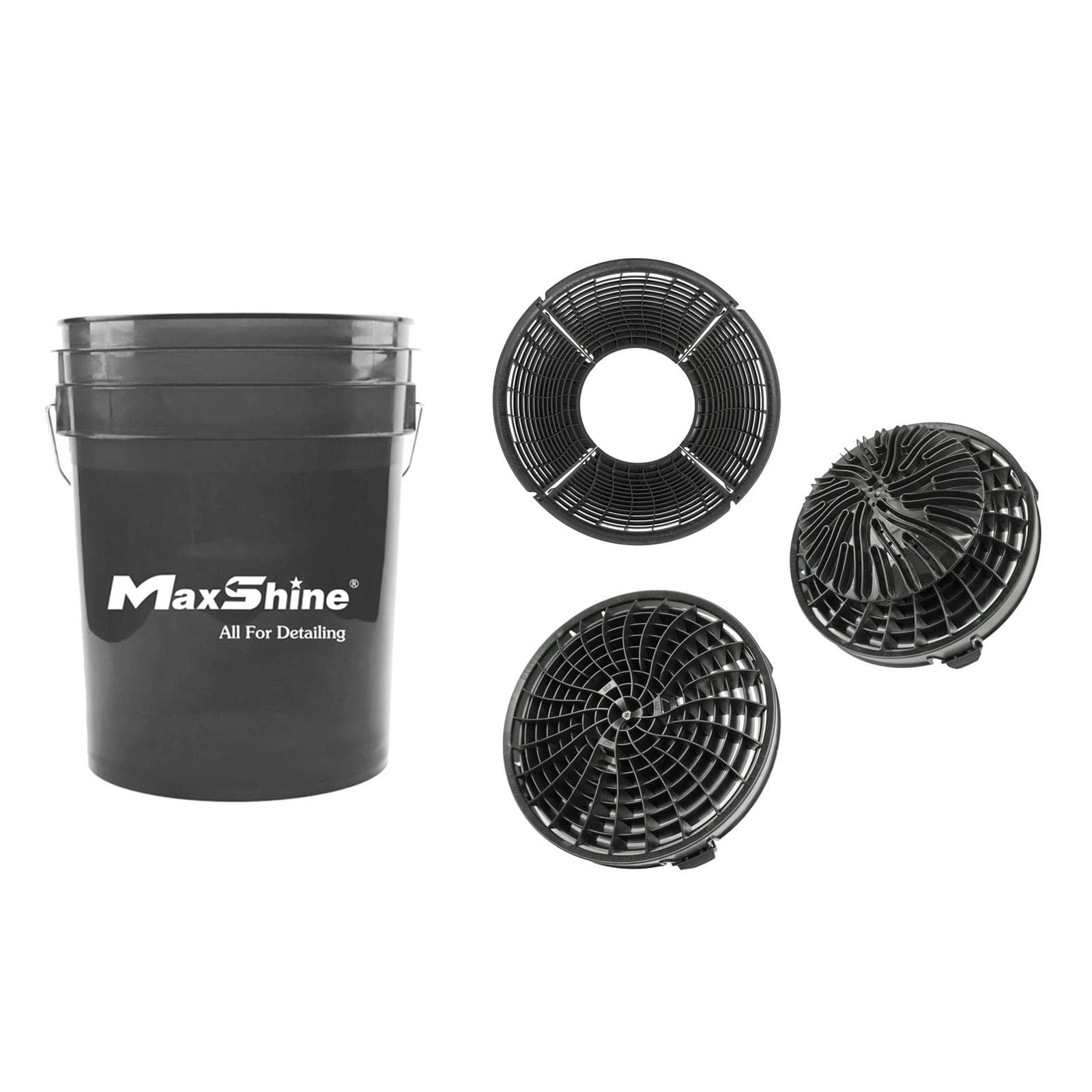 5 Gallon Detailing Bucket with Scrub and Pump