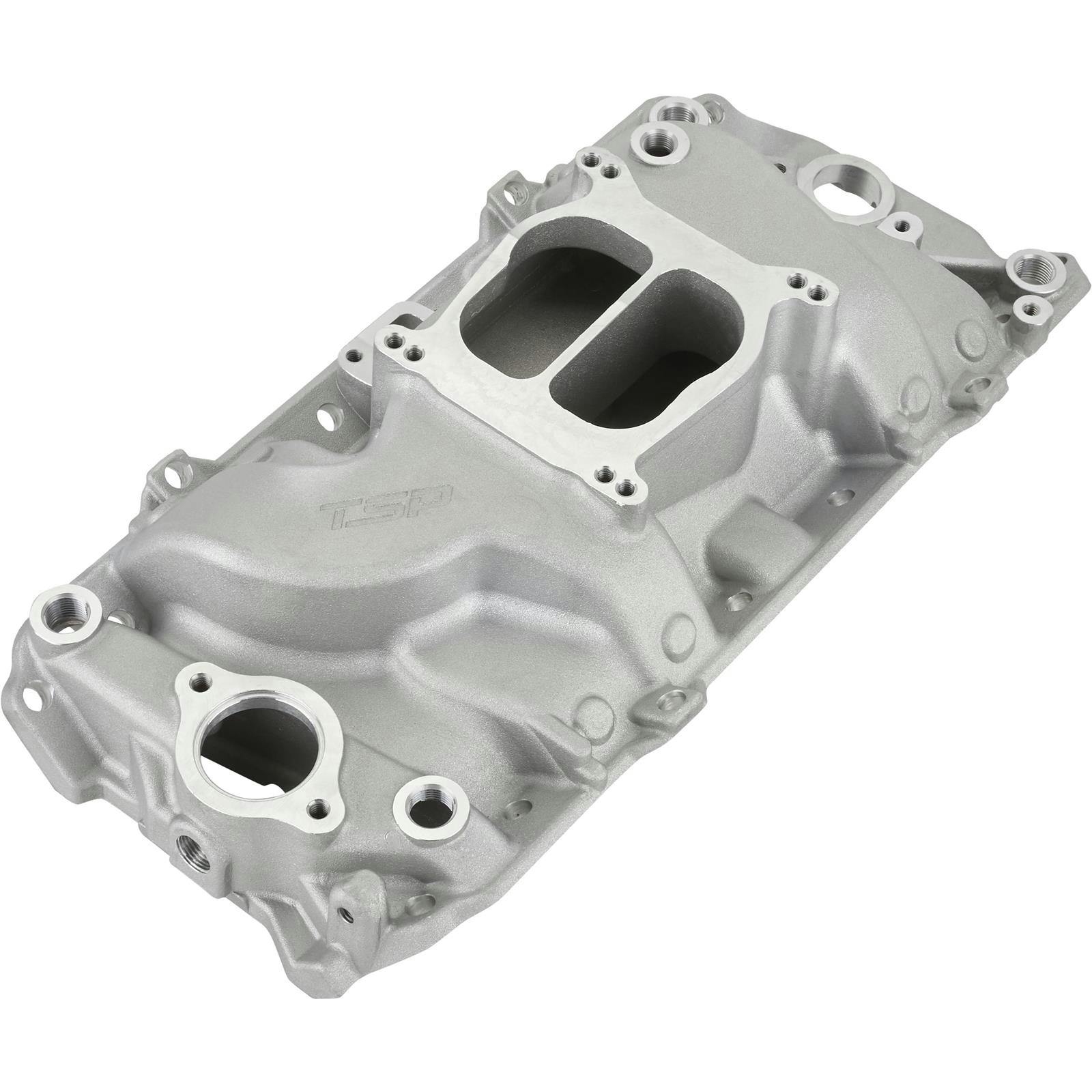 Speedway BBC Holeshot Dual Plane Intake Manifold Oval Port, Plain