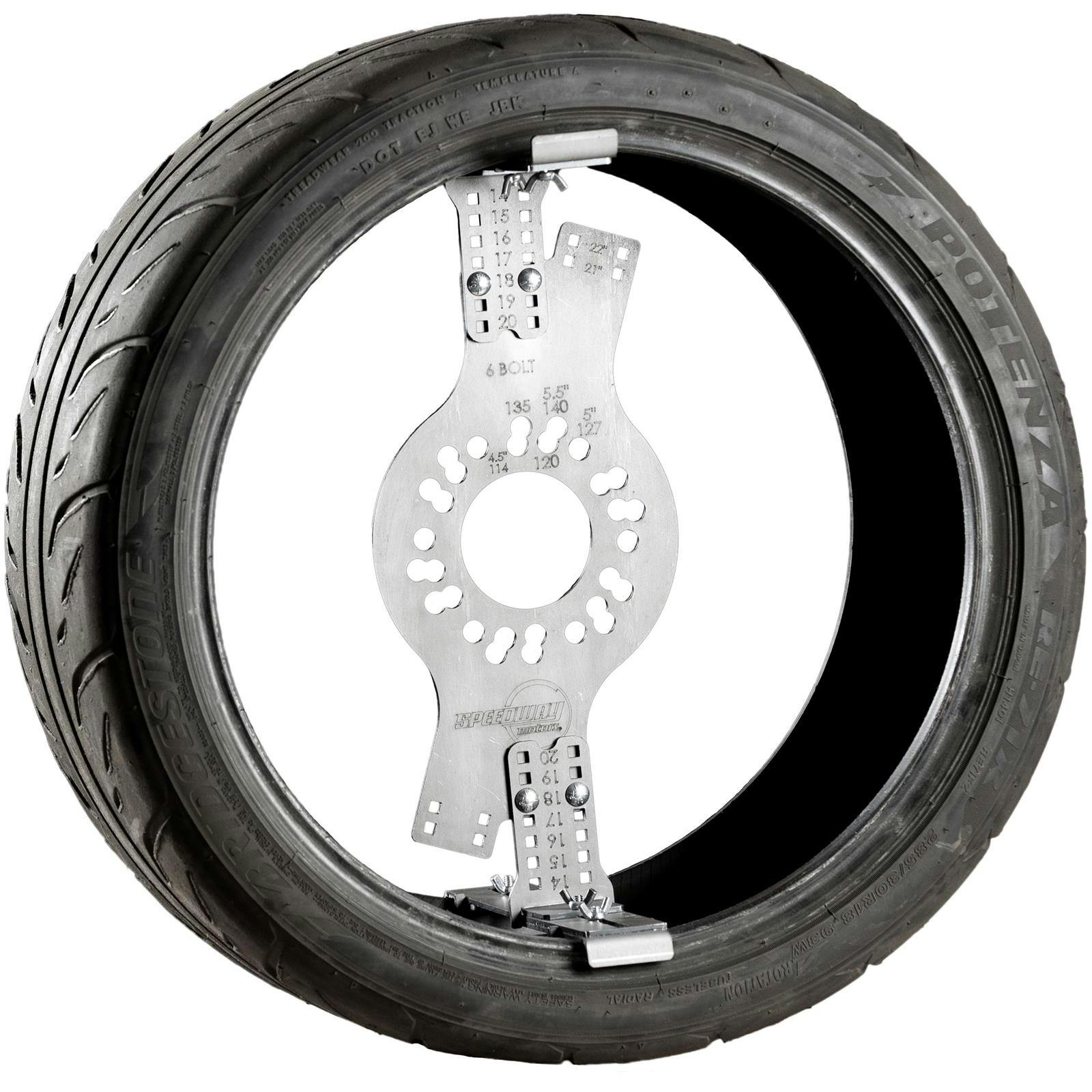 WheelWise® Wheel Fitment Tool Tire Fit Testing Size, 6-Lug
